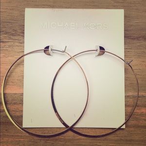 Michael Kora Gold Delicate Hoops